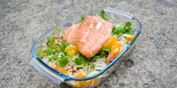 Zalm Salade met Venkel